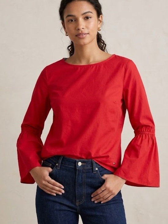 Tommy Hilfiger Tops - Tommy Hilfiger Red Women's Top